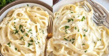 Creamy Cauliflower Alfredo Pasta