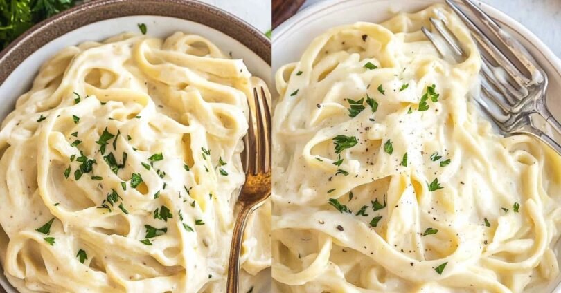 Creamy Cauliflower Alfredo Pasta