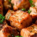Crispy Air Fryer Salmon Bites