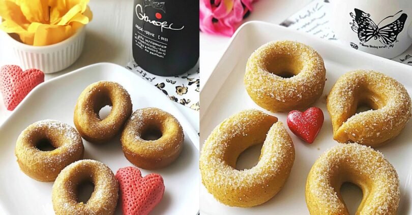 Easy 2-Ingredient Pumpkin Donuts