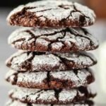 Easy Air Fryer Chocolate Crinkle Cookies