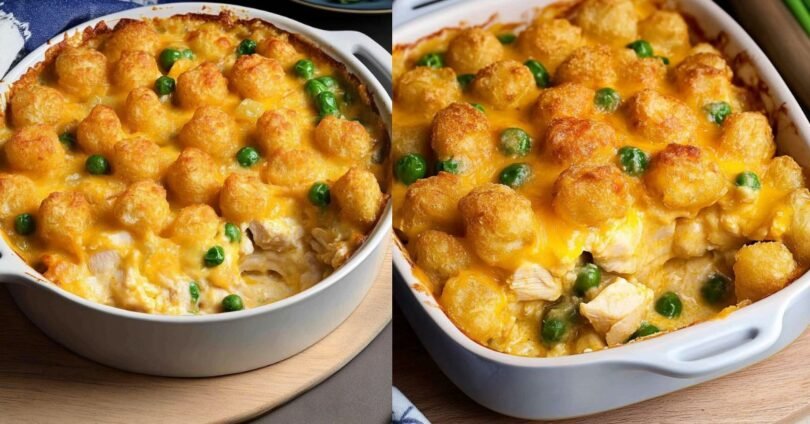 Easy Chicken Tater Bake