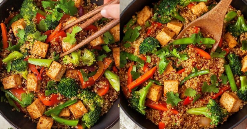 Easy Tofu and Quinoa Stir-Fry Recipe