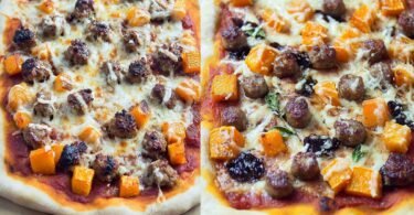 Fall Pizza with Sausage and Squash