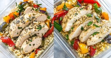 Herb Chicken Couscous Meal Prep