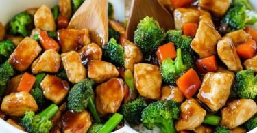 Honey Garlic Chicken Stir-Fry