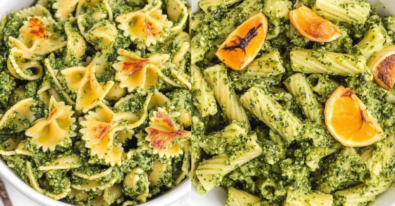 Kale Pesto Pasta with Easy Recipes