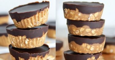 No-Bake Peanut Butter Oat Cups