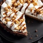 Peanut-Cashew Marshmallow Pie