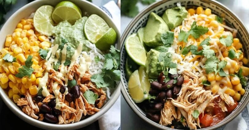 Slow Cooker Chicken Burrito Bowl