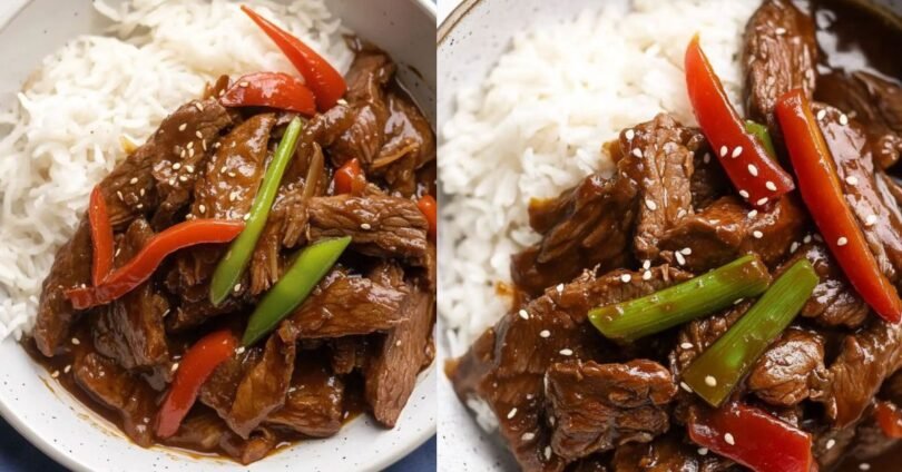 Slow Cooker Mongolian Beef Tender and Flavorful