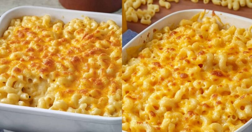 Triple Cheese Macaroni Bake