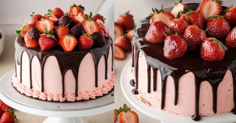 Chocolate Strawberry Cake Recipe Easy Recipes for Dessert