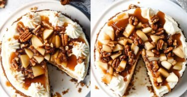 Easy Caramel Apple Cheesecake Recipe