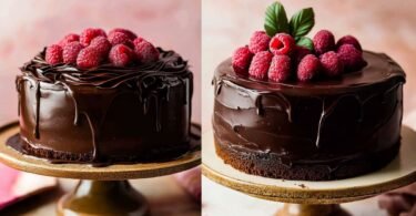 Easy Chocolate Raspberry Cake