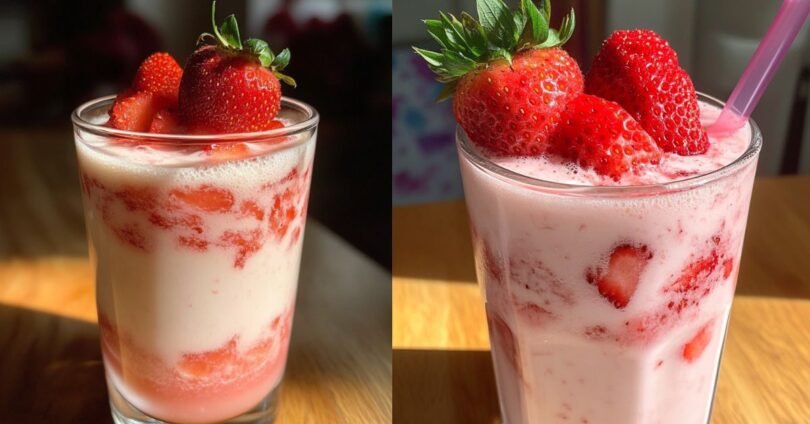 Easy Korean Strawberry Milk Recipe