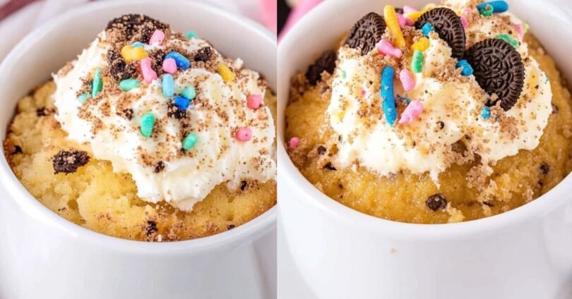 Golden Oreo Mug Cake