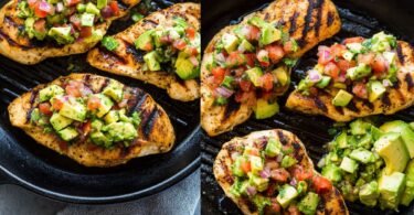 Grilled Avocado Chicken with Fresh Salsa