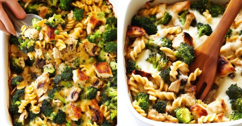 Healthy Broccoli Chicken Casserole