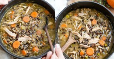 Leftover Turkey Wild Rice Soup - Easy Recipes