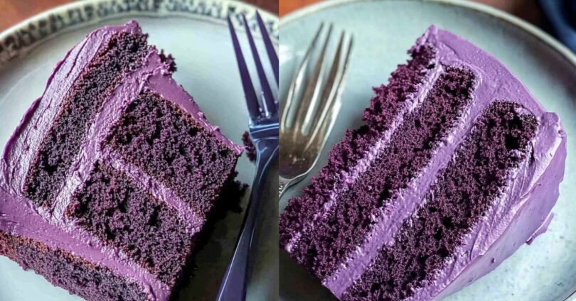 Purple Velvet Cake A Stunning and Easy Recipe