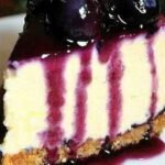 White Chocolate Blueberry Cheesecake