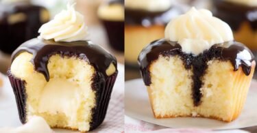 Boston Cream Cupcakes