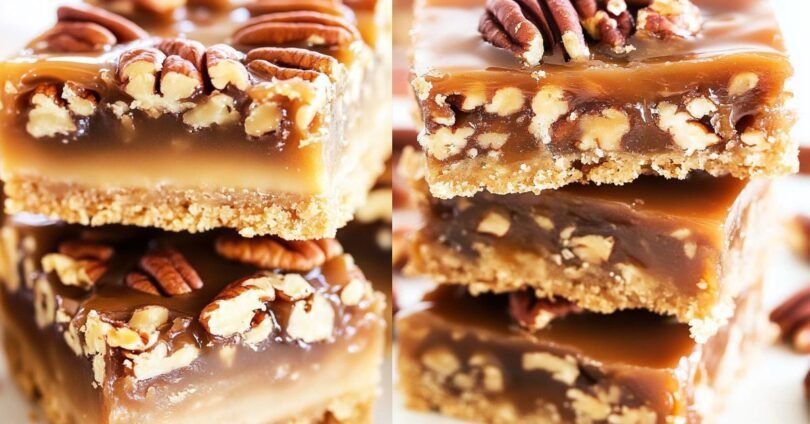 Caramel Pecan Bars