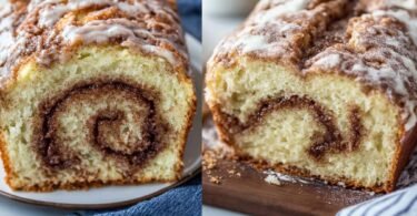 Cinnamon Roll Quick Bread