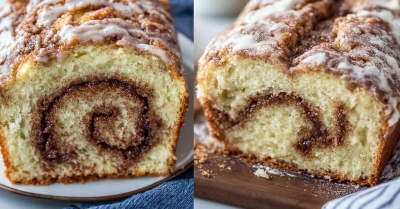 Cinnamon Roll Quick Bread