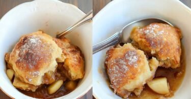 Classic Apple Dumplings with Cinnamon Syrup