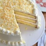 Italian Four-Layer Coconut Cream Cake